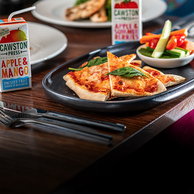 Children's menu at The Minnow