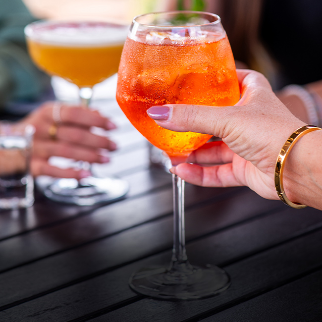 Wine & Drinks menu at The Minnow