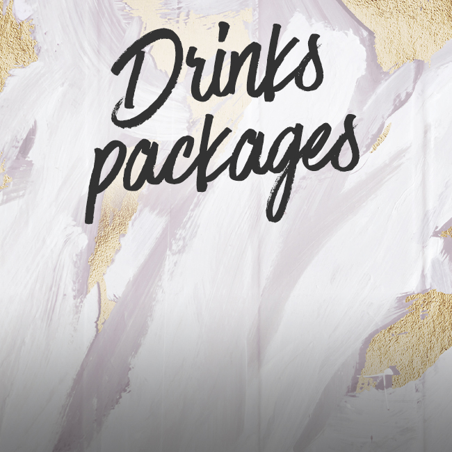 Drinks packages at The Minnow 